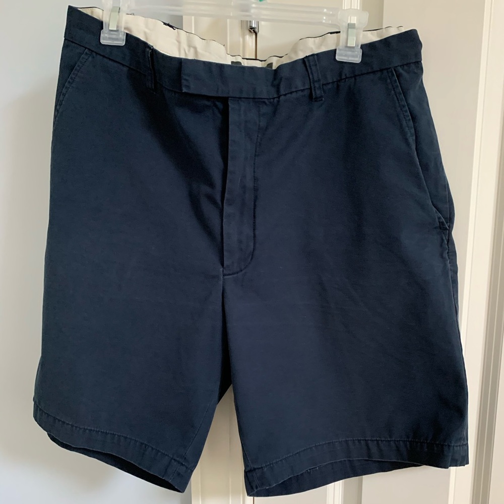 Navy casual shorts
